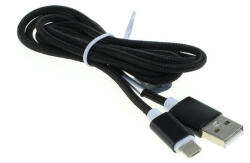 OTB Cablu de date 2-in-1 iPhone / Micro-USB 1M ON5065 iPhone cabluri de date Culoare Negru (ON5065)