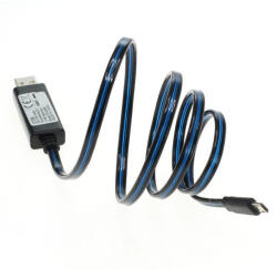 OTB Cablu de date USB 2.0 la Micro-USB cu lumina de functionare animata ON3869 Alte cabluri de date Culoare Albastru închis (ON3869)