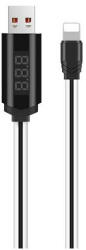 hoco. Cablu de date Lightning IPhone la USB cu timer LED-display Hoco H100172 iPhone cabluri de date Culoare Alb (H100172)
