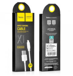 hoco. Cablu de date Lightning la USB 2.0 Hoco Premium pentru Apple iPhone 2.1A H60412 iPhone cabluri de date Lungime 1 Metru Culoare Alb (H60412)