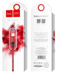 hoco. Cablu de date Lightning la USB 2.0 2A Hoco Premium pentru Apple iPhone H60401 iPhone cabluri de date Lungime 1 Metru Culoare Roșu (H60401)