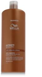 Wella Ultimate Smooth Shampoo 1000 ml sampon nehezen kezelhető haj száraz haj nőknek