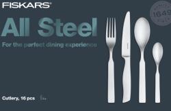 Fiskars All Steel Evőeszköz készlet, 16 db 1054778 (1054778)