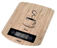 Bravo Sany digitális konyhai mérleg, barna, 10kg (B-5112B)