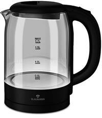 BLAUMANN BL-9006 1, 7L-es üveg vízforraló (fekete) (BL-9006) (BL-9006)