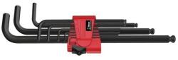 Wera l-kulcs készlet 9 részes 1, 5-10 950 pkl/9 bm hex-plus 6 fekete (05073596001)