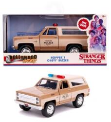 Jada Toys Toys 9331114314R00 Hollywood Rides fém autómodell - Stranger Things - Hopper's Chevy Blazer 1: 32 (9331114314R00)
