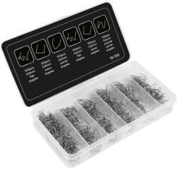 NEO TOOLS Műanyagjavító kapocs készlet 19-158-hoz, fém, 6 tipus 100-100db (19-159) - olaj