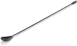  NOCTURN Classic csavart szárú bárkanál 40 cm rozsdamentes acél matt fekete