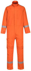 Portwest FR502 Bizflame könnyű lángálló stretch overál narancs (FR502ORRM)