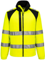 Portwest CD807 WX2 Eco Hi-Vis fleece kabát sárga-fekete (CD807YBRXXL)