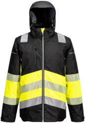 Portwest PW364 PW3 Hi-Vis Class 1 téli dzseki sárga-fekete (PW364YBRS)