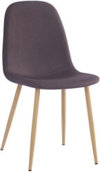 TEMPO KONDELA Szék, sötétbarna/bükk, LEGA NEW (393512)