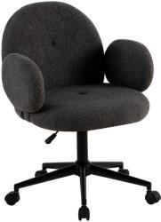 TEMPO KONDELA Irodai szék, szürke/fekete, TURIO (402987)