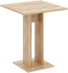 TEMPO KONDELA Étkezőasztal, sonoma tölgy, 67, 5x67, 5 cm, EVERET (393922)