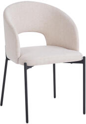 TEMPO KONDELA Étkezőszék, bézs/fekete, LONKA (402818)