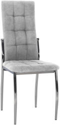 TEMPO KONDELA Szék, szürke szövet/fém, ADORA 2 NEW (395247)