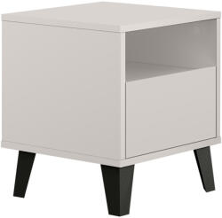 TEMPO KONDELA Éjjeliszekrény, cashmere, BOGAN NEW 1S (409109)