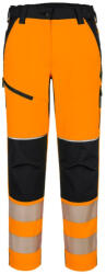 Portwest T141 PW3 Hi-Vis női streccs nadrág narancs-fekete (T141OBRM)