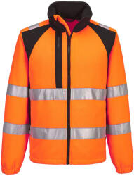 Portwest CD807 WX2 Eco Hi-Vis fleece kabát narancs-fekete (CD807OBR6XL)