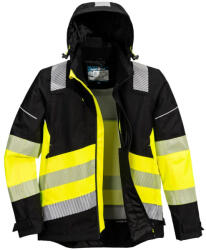 Portwest PW368 PW3 Hi-Vis Class 1 Extreme esődzseki sárga-fekete (PW368YBRS)