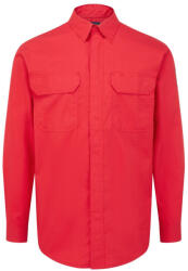 Portwest FR69 Bizflame könnyű lángálló ing piros (FR69RERM)