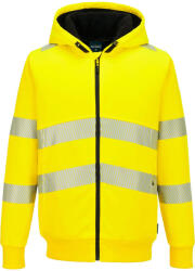 Portwest PW321 PW321 Hi-Vis téli cipzáras pulóver sárga (PW321YERXXL)