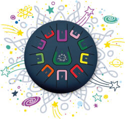 Tambú Világűr - gyerekhangszer, zenedob, handpan (JCTMB08B) - jatekliget