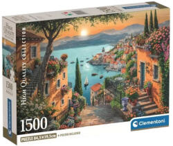 Clementoni - A kikötő felé - 1500 db-os Compact puzzle (CLM31729)