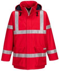 Portwest S785 Bizflame antisztatikus lángálló télikabát piros (S785RERM)