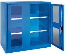 Lista fali szekrény üvegajtókkal, 1023x725