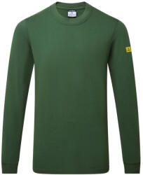 Portwest AS22 Antisztatikus ESD póló erdőzöld (AS22FGRXXL)