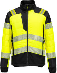 Portwest T170 PW3 Hi-Vis Hybrid Baffle kabát sárga-fekete (T170YBRXL)