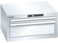 Lista műhelyfiókos szekrény, 2 fiók: 1x50 + 1x150 mm, fehér