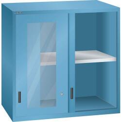 Lista fali szekrény tolóajtós üveggel, 1023x725