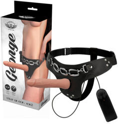 Harness Attraction - élethű vibrátor 19 cm - prémium minőség - makelove
