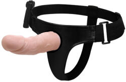  Ultra harn - vibráló öv dildó 15 x 4, 8 cm