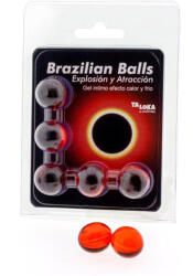 TALOKA - 5 brazil golyókkal készült izgató gél meleg-hűvös hatással