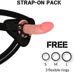 Rock Army - élethű, dupla sűrűségű dildó 14 cm