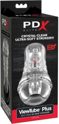 Pipedream - PDX Elite ViewTube See-Thru EZ-Grip Stroker - makelove