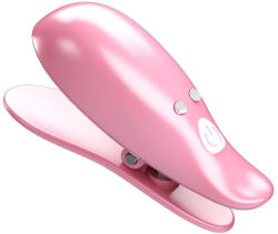  Pretty Love - érzéki vibráló mellbimbócsipesz rózsaszín