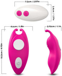 Armony - G-pont vibrátoros, távirányítós alsónemű fukszia