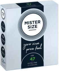 MISTER SIZE - XS méretű óvszer 47 mm (3 db)