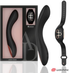 Anne's Desire - ívelt távirányítós vibrátor fekete/arany - makelove