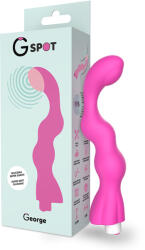 G-SPOT George - G-pontos vibrátor, ínycsiklandó rózsaszín