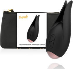 Coquette Chic Desire - csiklóizgató fekete/arany virággal