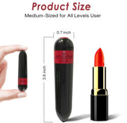 Armony Rocket - prémium fekete vibrátor golyó