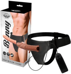 Harness Attraction - 15 cm-es vibráló péniszmaszk