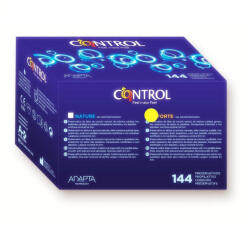 CONTROL ADAPTA FORTE - prémium kondom csomag, 144 db