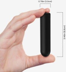 Armony Warhead - prémium vibráló golyó, fekete